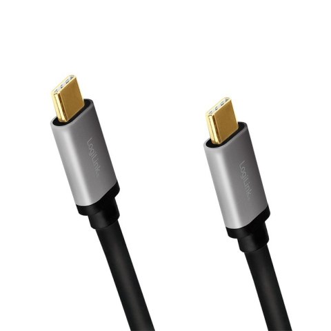 Logilink CUA0106 USB 2.0 Type-C cable USB 2.0 Type-C, This cable is ideal for connecting your external USB-C devices to your PC Logilink CUA0106 USB 2.0 Type-C cable USB 2.0 Type-C, This cable is ideal for connecting your external USB-C devices to your PC