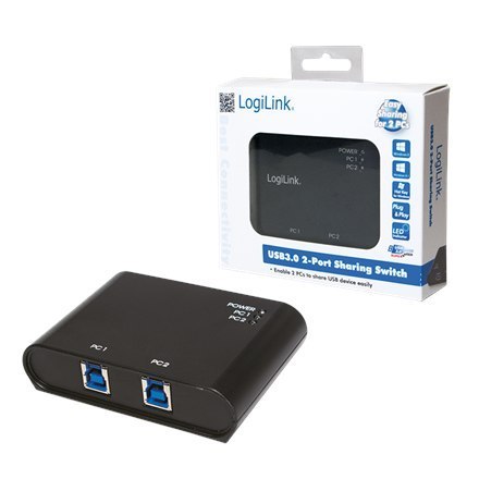 LOGILINK UA0216, USB 3.0 Switch 2-Port LOGILINK UA0216, USB 3.0 Switch 2-Port