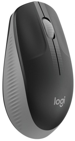 Logitech Full size Mouse M190 	Wireless, Mid Grey, USB