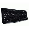 Logitech K120, US Keyboard, Keyboard layout QWERTY, USB Port, 1.5 m, Black, US International, 550 g