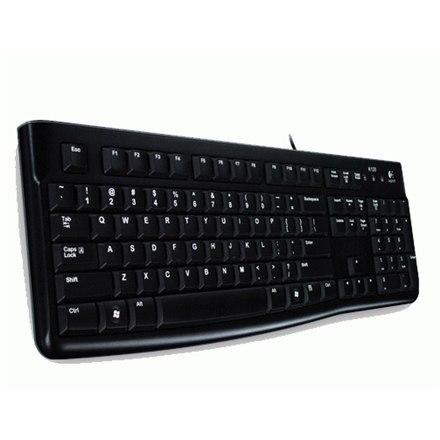 Logitech K120, US Keyboard, Keyboard layout QWERTY, USB Port, 1.5 m, Black, US International, 550 g Logitech K120, US Keyboard, Keyboard layout QWERTY, USB Port, 1.5 m, Black, US International, 550 g