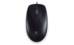 Logitech Mouse B100 Wired, Black