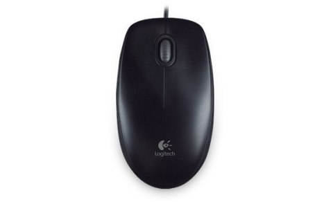 Logitech Mouse B100 Wired, Black Logitech Mouse B100 Wired, Black