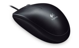 Logitech Mouse B100 Wired, Black