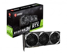 MSI GeForce RTX 3070 VENTUS 3X 8G OC LHR NVIDIA, 8 GB, GeForce RTX 3070, GDDR6, PCI Express 4.0, Processor frequency 1755 MHz, H