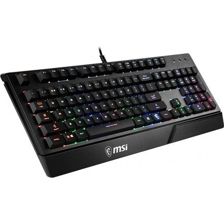 MSI VIGOR GK20 Gaming keyboard, RGB LED light, US, Wired, Black MSI VIGOR GK20 Gaming keyboard, RGB LED light, US, Wired, Black