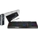 MSI VIGOR GK20 Gaming keyboard, RGB LED light, US, Wired, Black