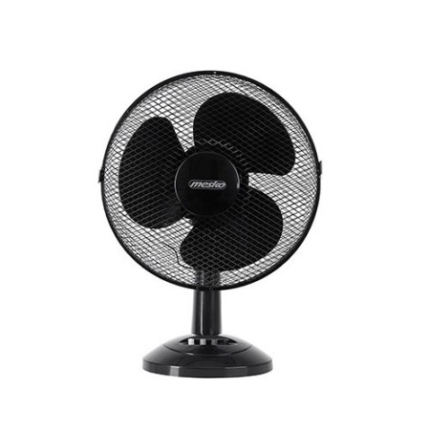 Mesko Fan MS 7309 Table Fan, Number of speeds 3, 40 W, Oscillation, Diameter 30 cm, Black Mesko Fan MS 7309 Table Fan, Number of speeds 3, 40 W, Oscillation, Diameter 30 cm, Black