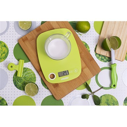 Mesko Kitchen scale MS 3159g Maximum weight (capacity) 5 kg, Graduation 1 g, Green Mesko Kitchen scale MS 3159g Maximum weight (capacity) 5 kg, Graduation 1 g, Green