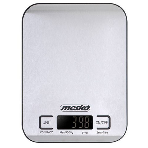 Mesko Kitchen scale MS 3169 black Maximum weight (capacity) 5 kg, Graduation 1 g, Black Mesko Kitchen scale MS 3169 black Maximum weight (capacity) 5 kg, Graduation 1 g, Black