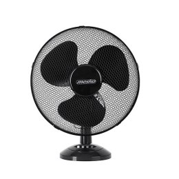 Mesko Wentylator MS 7308 Wentylator stołowy, Liczba biegów 2, 30 W, Oscylacja, Średnica 23 cm, Czarny