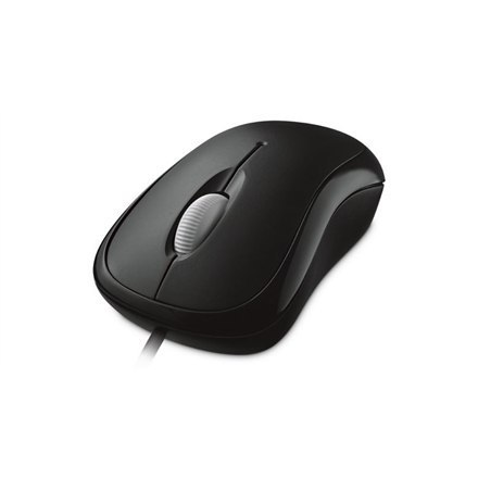 Microsoft 	4YH-00007 Basic Optical Mouse for Business 1.83 m, Black, USB
