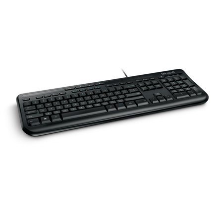 Microsoft ANB-00021 Wired Keyboard 600 Multimedia, Wired, Keyboard layout EN, 2 m, Black, English, 595 g
