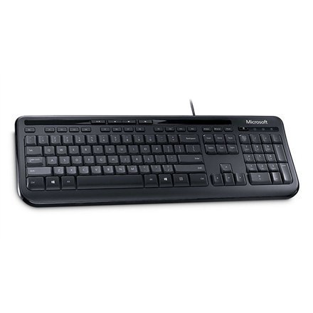 Microsoft ANB-00021 Wired Keyboard 600 Multimedia, Wired, Keyboard layout EN, 2 m, Black, English, 595 g Microsoft ANB-00021 Wired Keyboard 600 Multimedia, Wired, Keyboard layout EN, 2 m, Black, English, 595 g