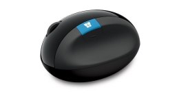 Microsoft L6V-00005 Sculpt Ergonomic Mouse, USB, Wireless, Black, Yes