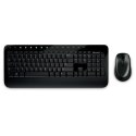 Microsoft M7J-00015 Wireless Desktop 2000 Multimedia, Wireless, Keyboard layout EN, Black, Mouse included, English, 690 g