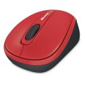 Microsoft WMM 3500 Black, Red, Wireless mouse