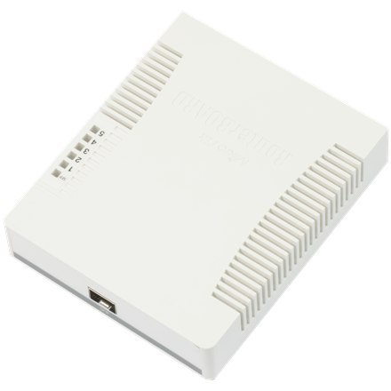 MikroTik Switch RB260GS 10/100/1000 Mbit/s, Ethernet LAN (RJ-45) ports 5, SFP ports quantity 1, Desktop, POE-in MikroTik Switch RB260GS 10/100/1000 Mbit/s, Ethernet LAN (RJ-45) ports 5, SFP ports quantity 1, Desktop, POE-in