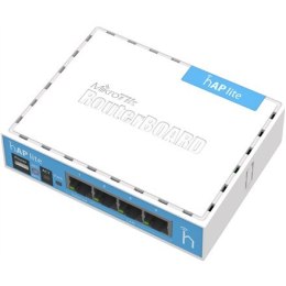 MikroTik hAP Lite Classic RB941-2nD 802.11n, 10/100 Mbit/s, Antenna type Internal, 1xUSB