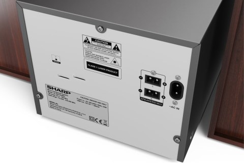 Mikrowieża Sharp Hi-Fi XL-B517D(BR) 45 W, połączenie bezprzewodowe, wejście AUX, odtwarzacz CD, Bluetooth Mikrowieża Sharp Hi-Fi XL-B517D(BR) 45 W, połączenie bezprzewodowe, wejście AUX, odtwarzacz CD, Bluetooth
