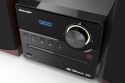 Mikrowieża Sharp Hi-Fi XL-B517D(BR) 45 W, połączenie bezprzewodowe, wejście AUX, odtwarzacz CD, Bluetooth