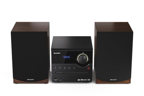 Mikrowieża Sharp Hi-Fi XL-B517D(BR) 45 W, połączenie bezprzewodowe, wejście AUX, odtwarzacz CD, Bluetooth Mikrowieża Sharp Hi-Fi XL-B517D(BR) 45 W, połączenie bezprzewodowe, wejście AUX, odtwarzacz CD, Bluetooth