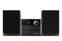 Mikrowieża Sharp Hi-Fi XL-B517D(BR) 45 W, połączenie bezprzewodowe, wejście AUX, odtwarzacz CD, Bluetooth