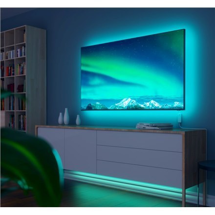 Nanoleaf Essentials Light Strips Expansion 1 meter Multicolor, 1600 lm, 2700 - 6500 K Nanoleaf Essentials Light Strips Expansion 1 meter Multicolor, 1600 lm, 2700 - 6500 K