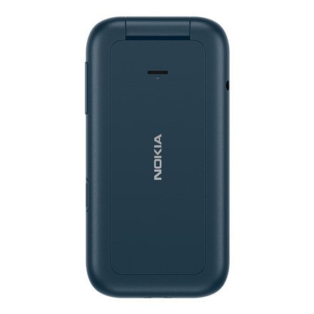 Nokia 2660 Flip Blue, 2.8 ", TFT LCD, 240 x 320, Unisoc, T107, Internal RAM 0.048 GB, 0.128 GB, microSDHC, Dual SIM, Main camera Nokia 2660 Flip Blue, 2.8 ", TFT LCD, 240 x 320, Unisoc, T107, Internal RAM 0.048 GB, 0.128 GB, microSDHC, Dual SIM, Main camera