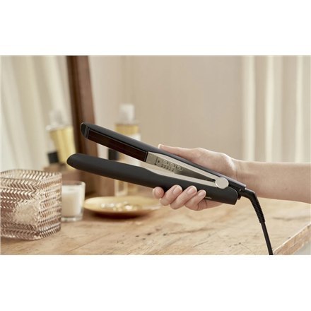 Panasonic Hair Straitghtener EH-HS0E-K825 Nanoe Number of temperature settings 5, Ionic function, Temperature (max) 230 °C, Blac Panasonic Hair Straitghtener EH-HS0E-K825 Nanoe Number of temperature settings 5, Ionic function, Temperature (max) 230 °C, Blac
