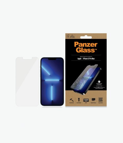 PanzerGlass Clear Screen Protector, Apple, iPhone 13 Pro Max, Tempered glass PanzerGlass Clear Screen Protector, Apple, iPhone 13 Pro Max, Tempered glass