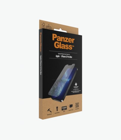 PanzerGlass Clear Screen Protector, Apple, iPhone 13 Pro Max, Tempered glass PanzerGlass Clear Screen Protector, Apple, iPhone 13 Pro Max, Tempered glass