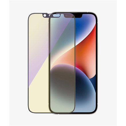 PanzerGlass Screen protector, Apple, iPhone 14/13/13 Pro, Glass, Black, Anti-blue Light PanzerGlass Screen protector, Apple, iPhone 14/13/13 Pro, Glass, Black, Anti-blue Light