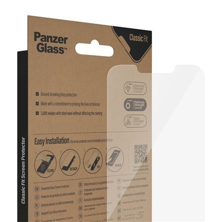 PanzerGlass Screen protector, Apple, iPhone 14/13/13 Pro, Glass, Transparent PanzerGlass Screen protector, Apple, iPhone 14/13/13 Pro, Glass, Transparent