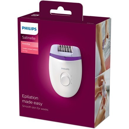 Philips Epilator Satinelle Advances BRE225/00 Number of power levels 2, White/Purple Philips Epilator Satinelle Advances BRE225/00 Number of power levels 2, White/Purple