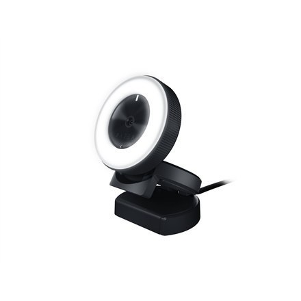 Razer Kiyo - Ring Light Equipped Broadcasting Camera Connection type: USB2.0. Fast & Accurate Autofocus for seamlessly sharp foo Razer Kiyo - Ring Light Equipped Broadcasting Camera Connection type: USB2.0. Fast & Accurate Autofocus for seamlessly sharp foo