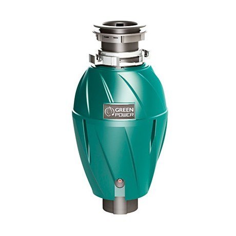 Rozdrabniacze do odpadów spożywczych Elleci TDH01000, 750 W, 1070 ml, 2800 RPM, kolor: zielony Rozdrabniacze do odpadów spożywczych Elleci TDH01000, 750 W, 1070 ml, 2800 RPM, kolor: zielony