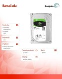 Seagate Barracuda 1TB SATAIII 7200 RPM, 1000 GB, HDD, 64 MB