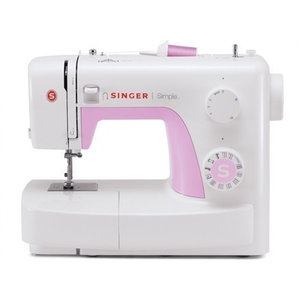 Sewing machine Singer SIMPLE 3223 White/Pink, Number of stitches 23, Number of buttonholes 1, Sewing machine Singer SIMPLE 3223 White/Pink, Number of stitches 23, Number of buttonholes 1,