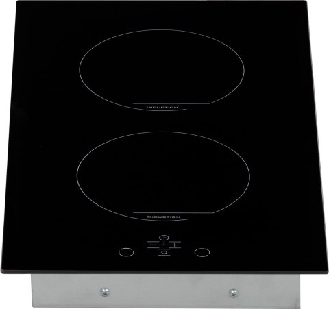Simfer Hob H3.020.DEISP Induction, Number of burners/cooking zones 2, Touch control, Timer, Black Simfer Hob H3.020.DEISP Induction, Number of burners/cooking zones 2, Touch control, Timer, Black