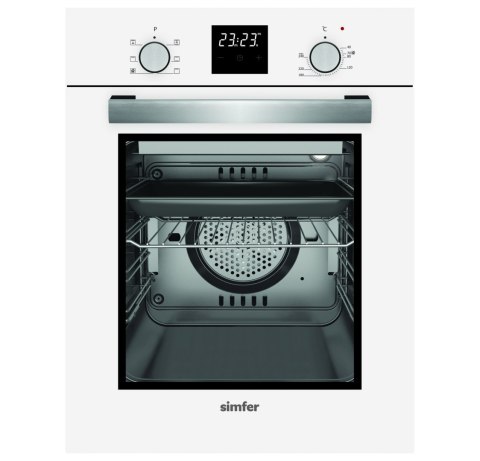 Simfer Oven 4207BERBB 47 L, White, Easy to clean, Pop-up knobs, Width 45 cm, Built in Simfer Oven 4207BERBB 47 L, White, Easy to clean, Pop-up knobs, Width 45 cm, Built in