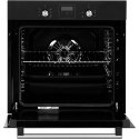 Simfer Oven 8208CERSP 80 L, 8 (0+7) Function, Easy to Clean, Mechanical control, Height 60 cm, Width 60 cm, Black