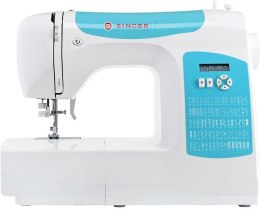 Singer Sewing Machine C5205-TQ Number of stitches 80, Number of buttonholes 1, White/Turquoise