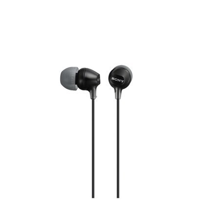 Sony EX series MDR-EX15AP In-ear, Black Sony EX series MDR-EX15AP In-ear, Black