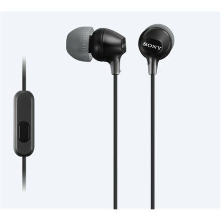 Sony EX series MDR-EX15AP In-ear, Black Sony EX series MDR-EX15AP In-ear, Black