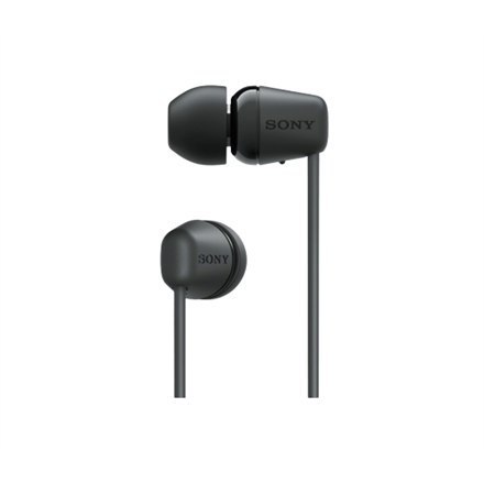 Sony WI-C100 Wireless In-Ear Headphones, Black Sony WI-C100 Wireless In-Ear Headphones, Black