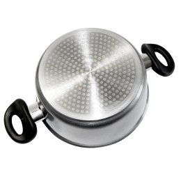 Stoneline Ceramic Cookware Set of 14 15710 3 pans; 3 pots; 3 lids, Black, Lid included