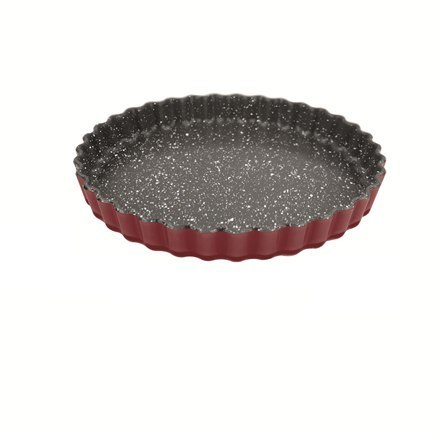 Stoneline Quiche and tarte dish 21550 1.3 L, 27 cm, Borosilicate glass, Red, Dishwasher proof Stoneline Quiche and tarte dish 21550 1.3 L, 27 cm, Borosilicate glass, Red, Dishwasher proof