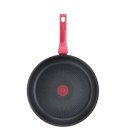 TEFAL Daily Chef Pan G2730672 Diameter 28 cm, Suitable for induction hob, Fixed handle, Red