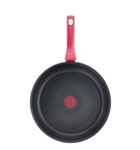 TEFAL Daily Chef Pan G2730672 Diameter 28 cm, Suitable for induction hob, Fixed handle, Red
